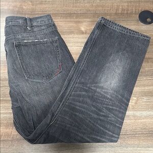 Banana Republic— Men's Dark Grey Jeans— size W38x L32